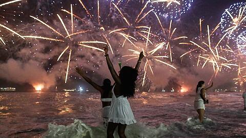 Feliz Ano Novo - Rio ist ins neue Jahr gestartet.