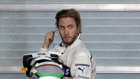 Nick Heidfeld wird wieder in ein Formel-1-Auto steigen.