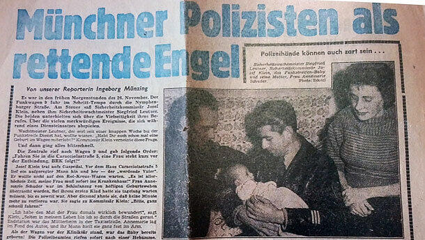So berichtete die AZ in der Weihnachtsausgabe 1957. So berichtete die AZ in der Weihnachtsausgabe 1957.