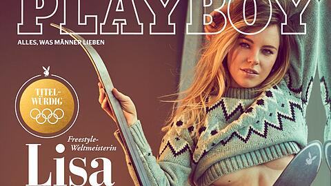 So sexy zeigt sich Lisa Zimmermann im Playboy.
