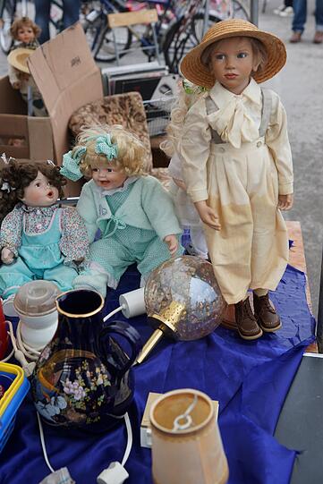 Die Bilder vom BRK Flohmarkt auf der Theresienwiese.
