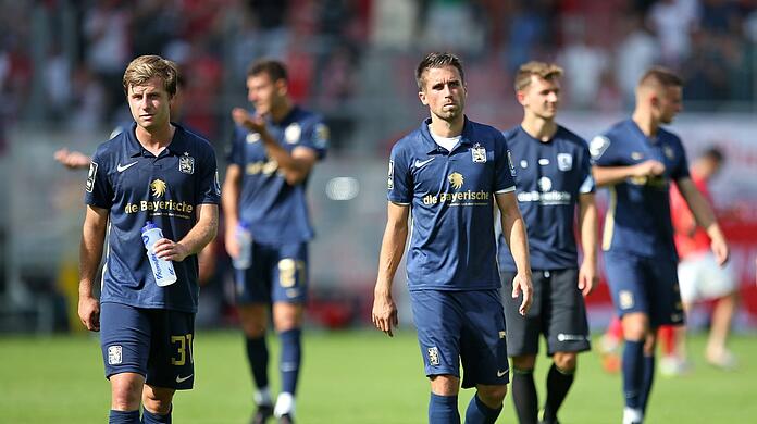 Unfreiwillige Remis-Könige der Dritten Liga, was die Laune nicht gerade hebt (v.l.): die 1860-Profis Richard Neudecker und Stefan Lex.