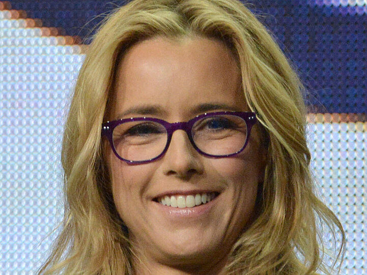 Téa Leoni während eines Pressetermins im Beverly Hilton Hotel