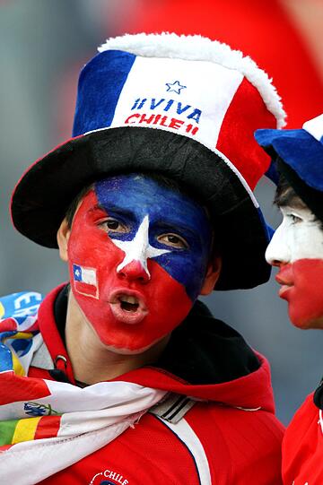 Die heißen Fans vom Copa America. Können Sie unseren Supoortern das Wasser reichen? Entscheiden Sie selbst: Wir haben die schönsten Fans der Welt zusammengestellt.