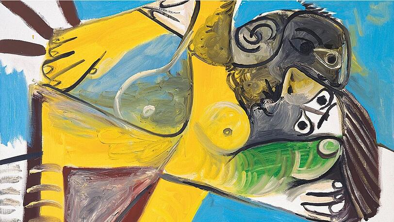 Um an Geld zu kommen, will Benko wertvolle Bilder aus seinem Privatbesetz verkaufen: darunter das Bild "L'Étreinte" von Pablo Picasso.
