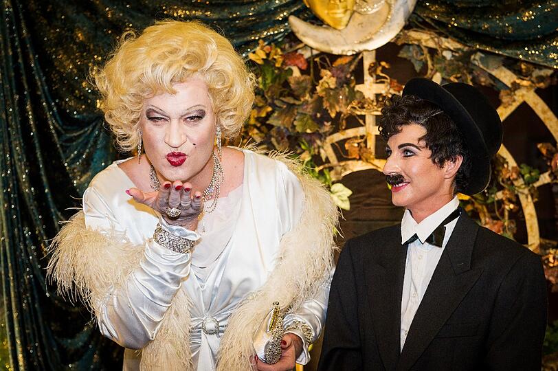 2013: Finanzminister Söder als Marilyn Monroe.