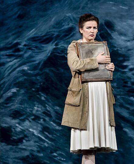 Der "Fliegende Holländer" im Passionstheater Oberammergau.