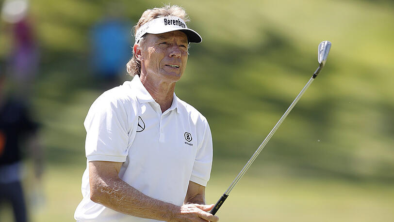 Feiert seinen 60. Geburtstag auf dem Golfplatz: Bernhard Langer. Feiert seinen 60. Geburtstag auf dem Golfplatz: Bernhard Langer.
