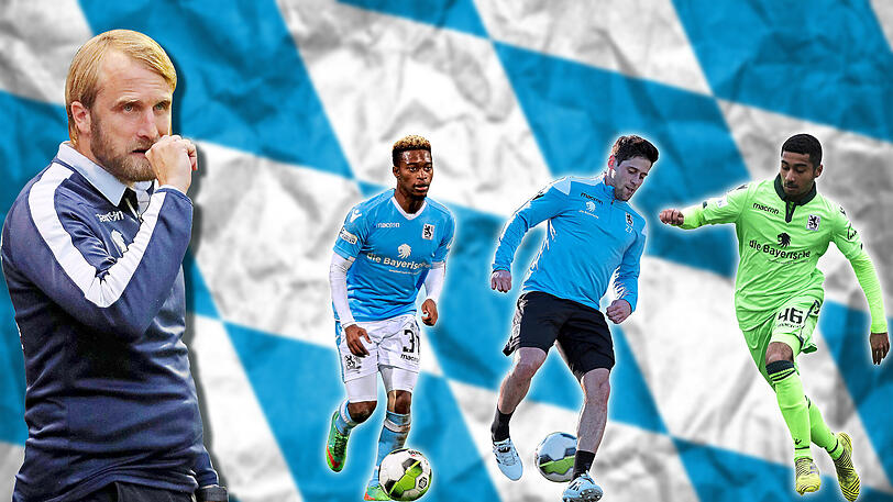 Bierofkas Optionen fürs Club-Spiel am Samstag (v.l.): Kodjovi Koussou, Michael Görlitz und Noel Niemann.