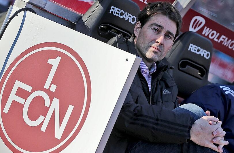 René Weiler ist seit zwei Spielen Trainer des 1. FC Nürnberg.