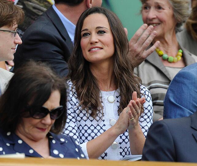 ... und Pippa hat es sogar schon in die "Royal-Box" geschafft...