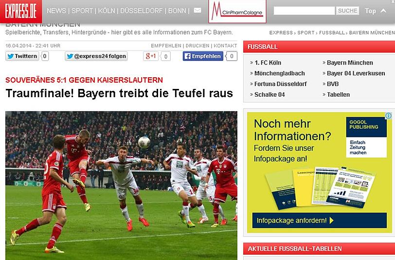 Der "express" aus Köln.