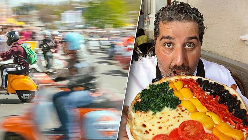 Deutschland trifft Italien – in München besonders häufig. Deutschland trifft Italien – in München besonders häufig.