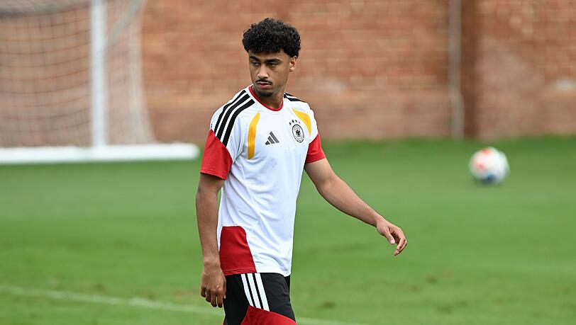 Steht vor einem Wechsel zum FC Bayern: Nathaniel Brown. (Archivbild) Steht vor einem Wechsel zum FC Bayern: Nathaniel Brown. (Archivbild)
