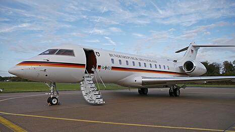 Eine Bombardier Global 5000 - hier in heimischen Gefilden zu sehen. (Archivbild)