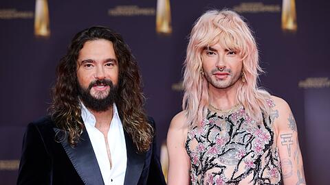 Tom Kaulitz (links) und sein Bruder Bill haben laut eigener Aussage nur "ganz wenige" Freikarten f&uuml;r "Wetten, dass..?" zur Verf&uuml;gung gestellt bekommen.