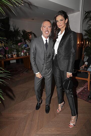 Dan Caten mit Shermine Shahrivar