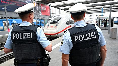 Auch sie sind Opfer von Gewalttaten: Bundespolizei am M&uuml;nchner Hauptbahnhof. (Symbolbild)