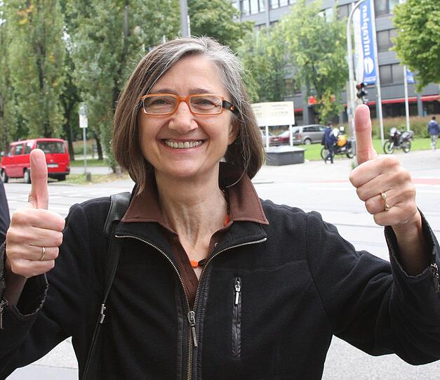 Hildegard Denninger ist die Chefin der Straßenzeitung "BISS".