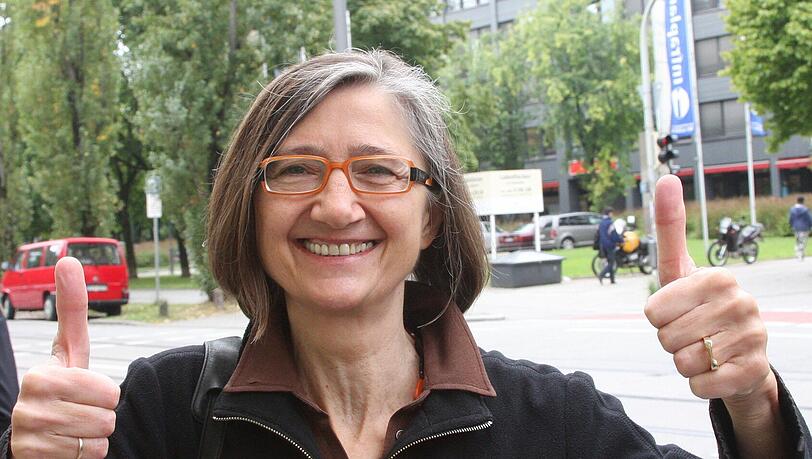 Hildegard Denninger ist die Chefin der Straßenzeitung "BISS". Hildegard Denninger ist die Chefin der Straßenzeitung "BISS".