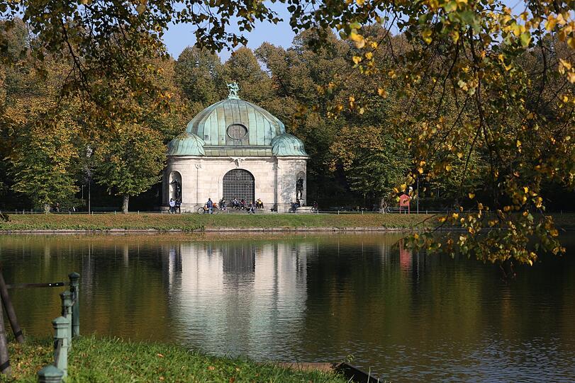 Der Hubertusbrunnen &ndash; früher stand er mal an der Prinzregentenstraße.