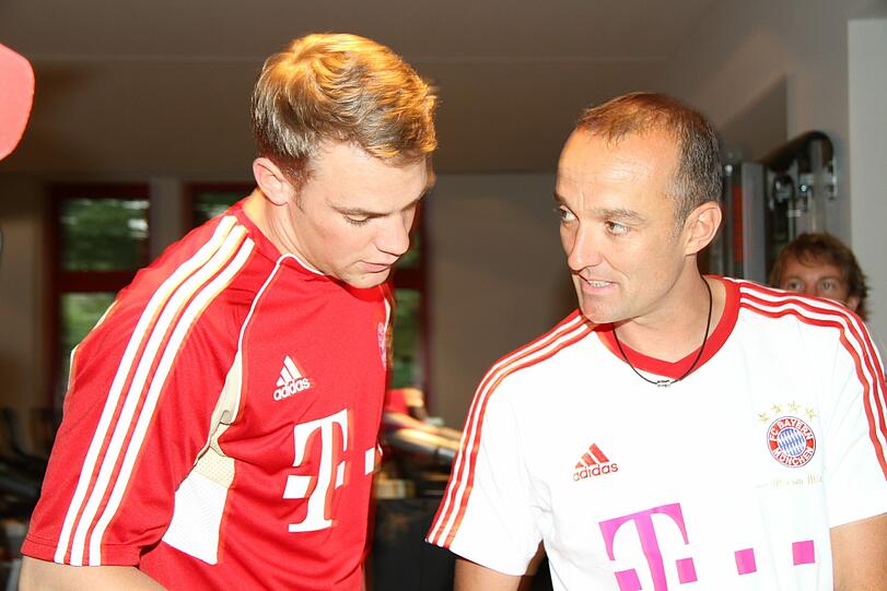 Die Bayern-Spieler im Leistungstest. Die Bilder.
