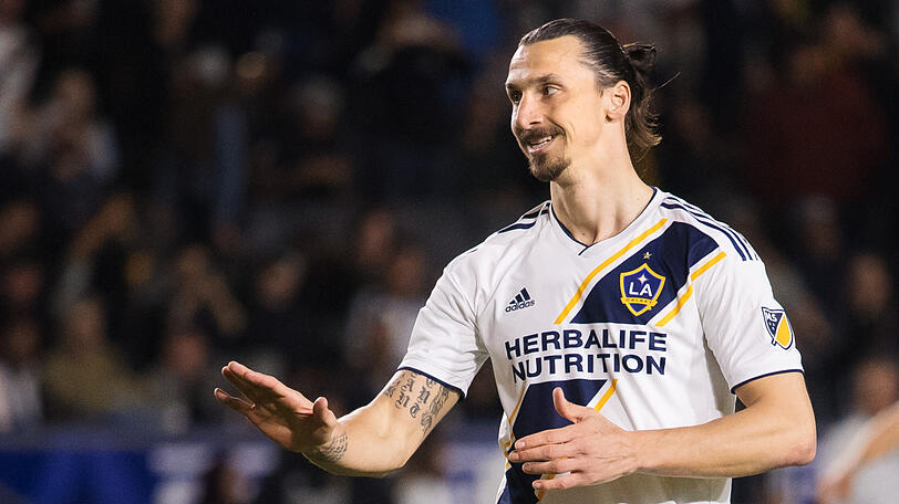Spielt derzeit in den USA: Zlatan Ibrahimovic.