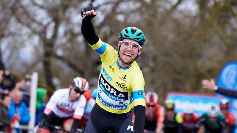Zählt zum erweiterten Kreis für die Tour de France: Maximilian Schachmann vom Team Bora-hansgrohe. Zählt zum erweiterten Kreis für die Tour de France: Maximilian Schachmann vom Team Bora-hansgrohe.