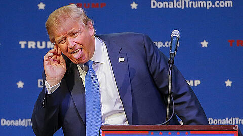 Es gibt Zoff wegen seines Vermögens: Donald Trump.