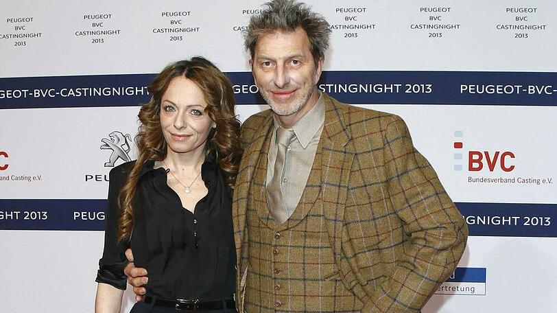 Jo Kern und Rufus Beck bei einem gemeinsamen Auftritt im Jahr 2013