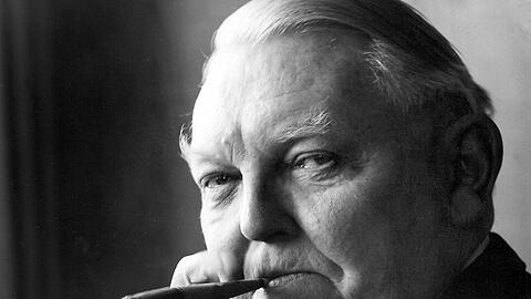 "Vater" des Wirtschaftswunders: Ludwig Erhard
