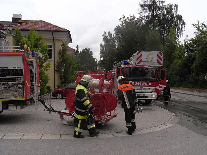 Die Feuerwehr musste anrücken: Bei einem Gasthaus-Brand in Mammingen entstand ein Sachschaden von bis zu 200 000 Euro.