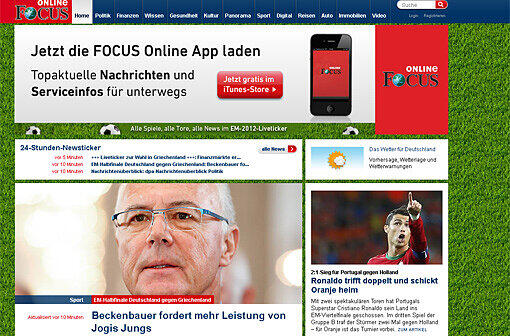 Focus.de hat eine Reaktion von Beckenbauer im Focus.