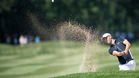 Der deutsche Golfprofi Martin Kaymer in der ersten Runde bei den International Open.