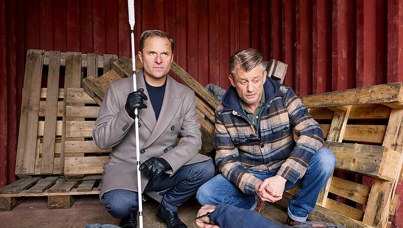 "Blind ermittelt: Geister der Vergangenheit": Alexander Haller (Philipp Hochmair, l.) und Niko Falk (Andreas Guenther).