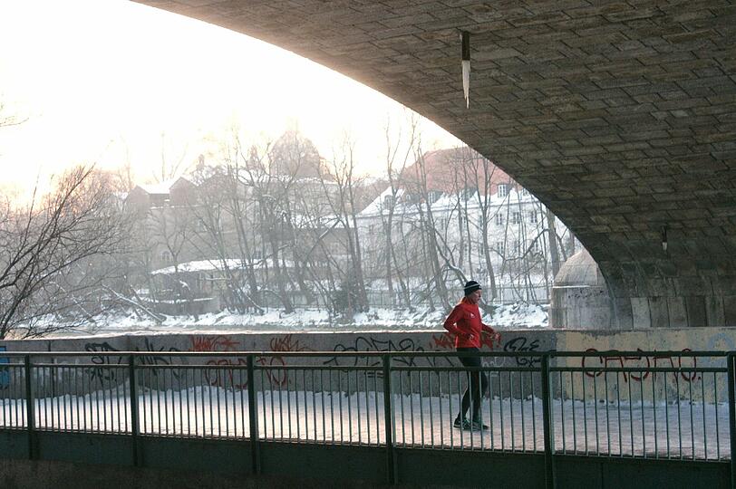 So schön ist die Landeshauptstadt im Winter.