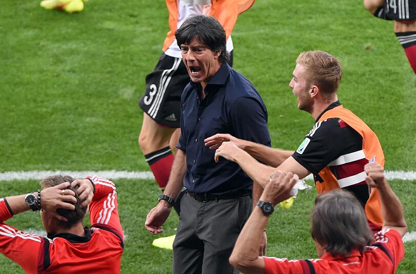 Nur noch ein Schritt bis zur Unsterblichkeit. Jogi Löw will sein Team endlich zum vierten Weltmeistertitel führen.