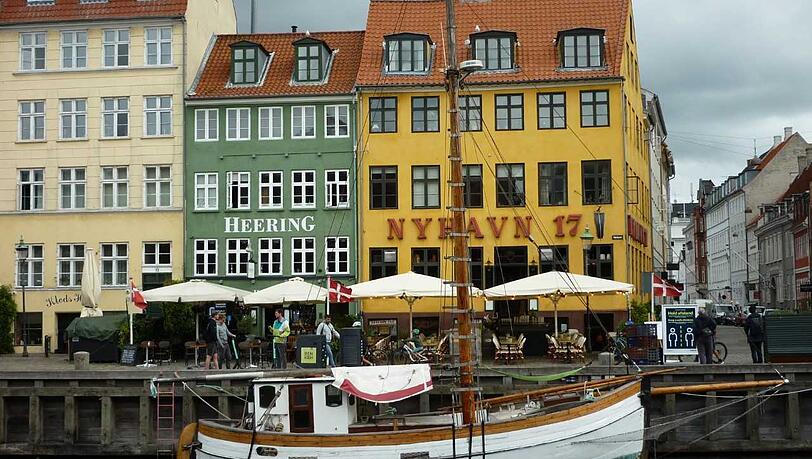 Der Nyhavn in Kopenhagen.