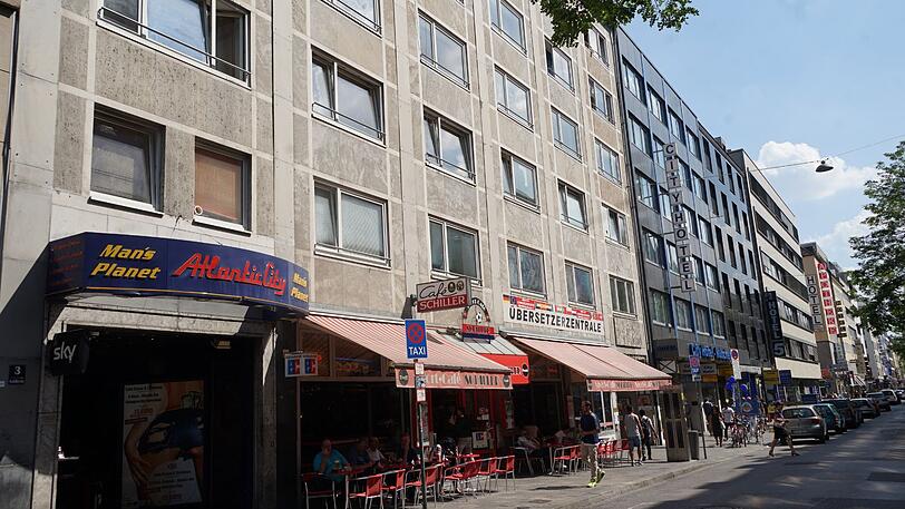 Das Haus Schillerstraße 3 und 3a weicht einem neuen Hotel.