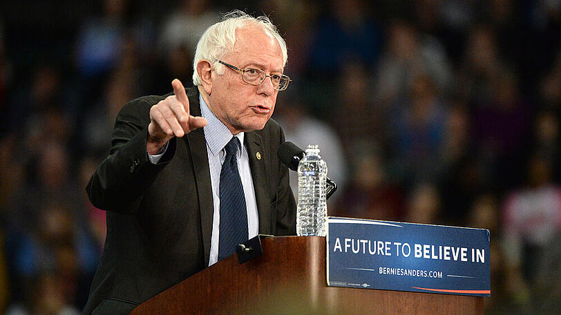 Muss seinen straffen Zeitplan vorerst unterbrechen: US-Präsidentschaftsbewerber Bernie Sanders