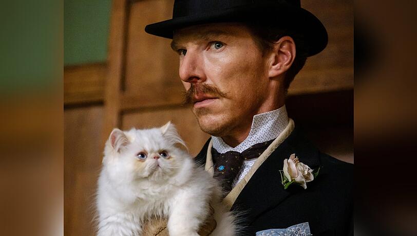 Benedict Cumberbatch als Katzenfan Louis Wain.