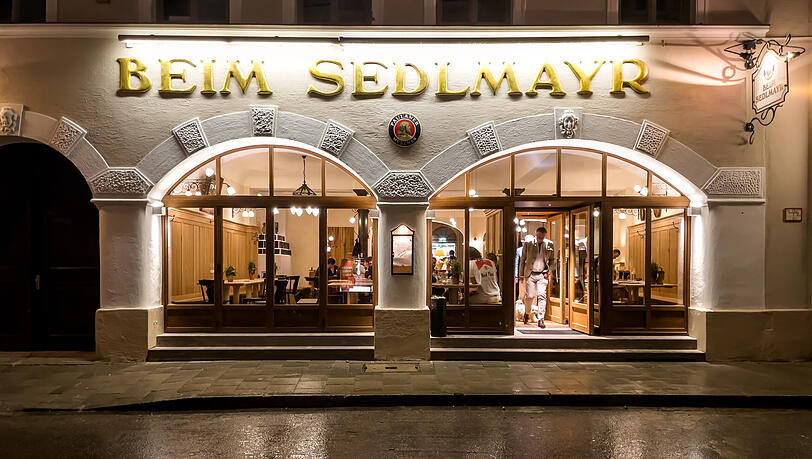 Auch beim Sedlmayr in der Altstadt lassen sich romatische Abende verbringen.