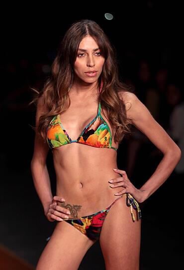 Sexy: Models zeigen bei der Mode-Woche in Rio de Janeiro die neuesten Kollektionen.