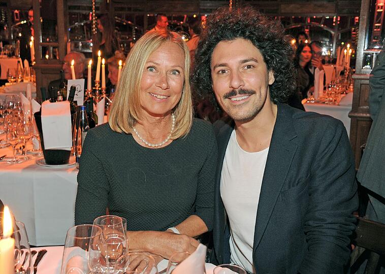 Sybille Beckenbauer und der Stylist Boris Entrup