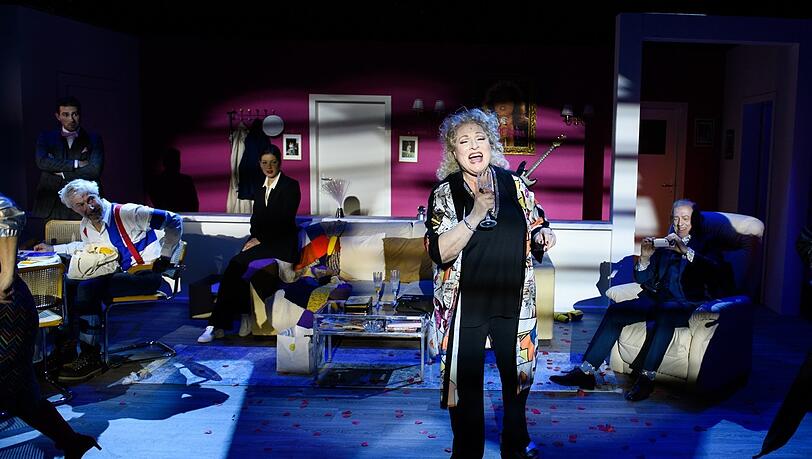 Dagmar Hellberg als "Rockin' Rosie" im Gärtnerplatztheater.