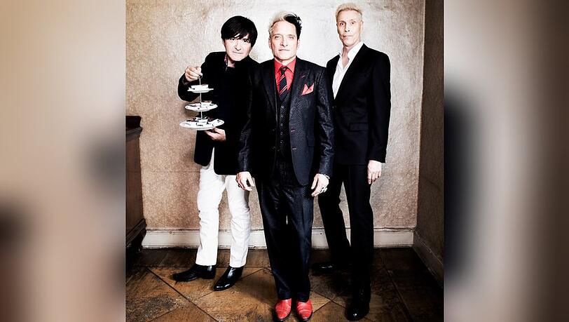 Die &Auml;rzte (v.l.) &ndash; Rodrigo Gonz&aacute;lez, Bela B (b&uuml;rgerlich Dirk Felsenheimer) und Farin Urlaub (b&uuml;rgerlich Jan Vetter) &ndash; gehen wieder auf Tour.