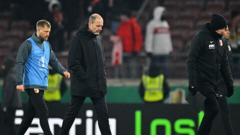 Enttäuscht nach dem Aus: Trainer Jess Thorup