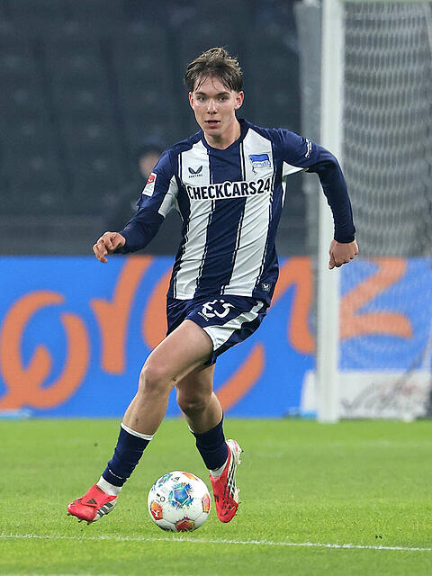 Eines der Toptalente der 2. Liga: Kennet Eichhorn von Hertha BSC.