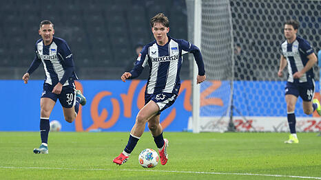 Eines der Toptalente der 2. Liga: Kennet Eichhorn von Hertha BSC.