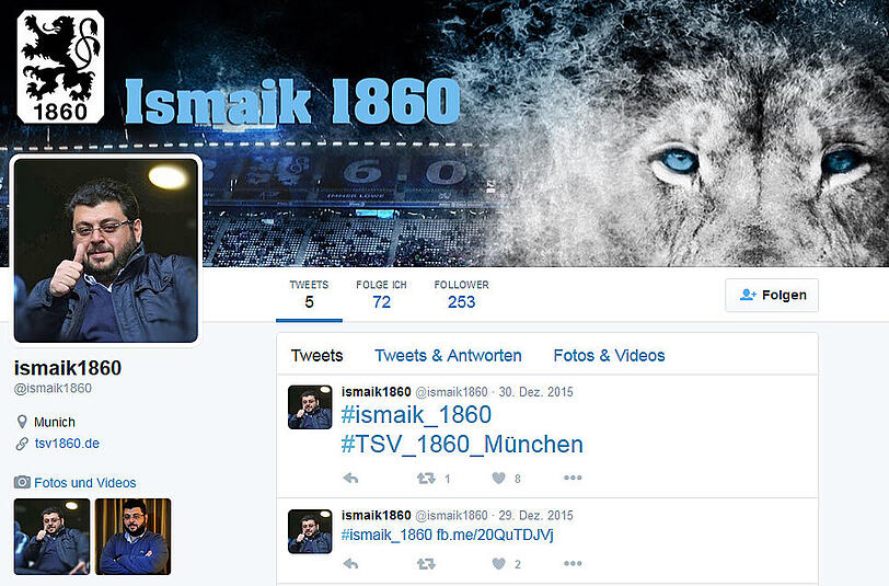 Hasan Ismaik bei Twitter: Der 1860-Investor zwitschert jetzt.